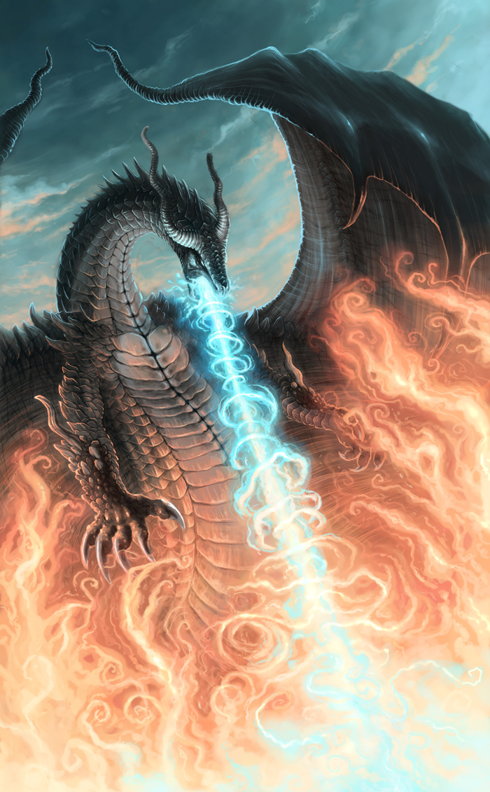 Dragon art by Minna Sundberg