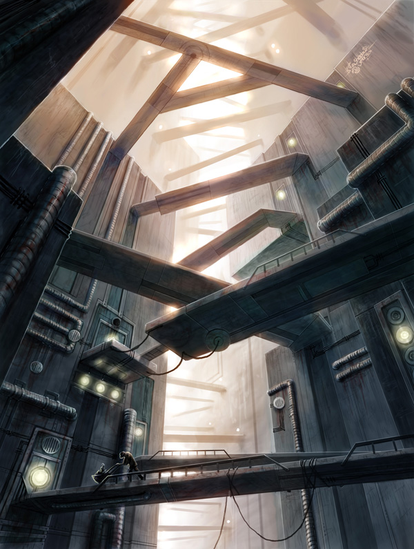 Sci-fi scenery