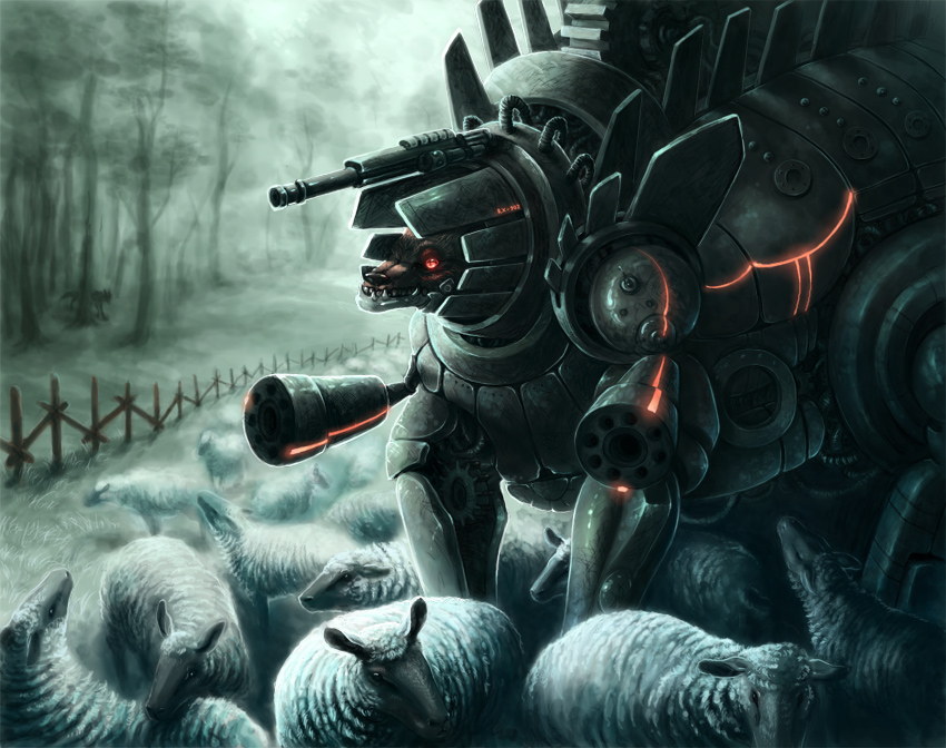 Sci-fi art by Minna Sundberg